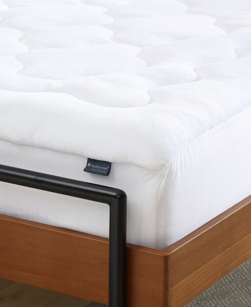 Water-Resistant Overfilled Mattress Pad, King