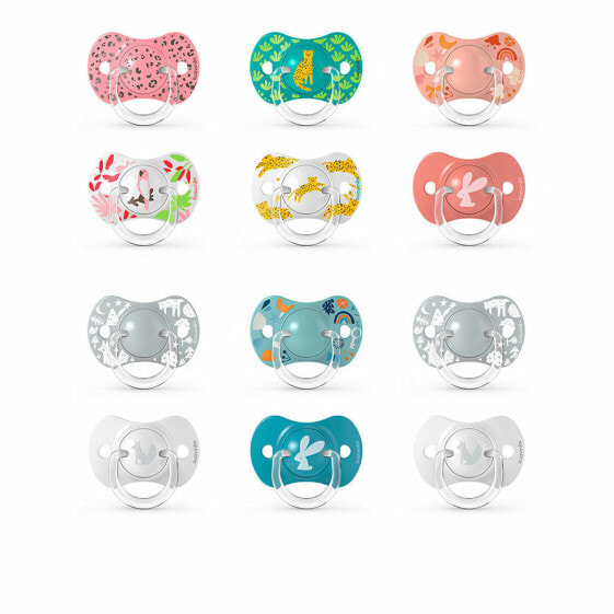 Pacifier Suavinex Prints M Multicolour (2 Units)