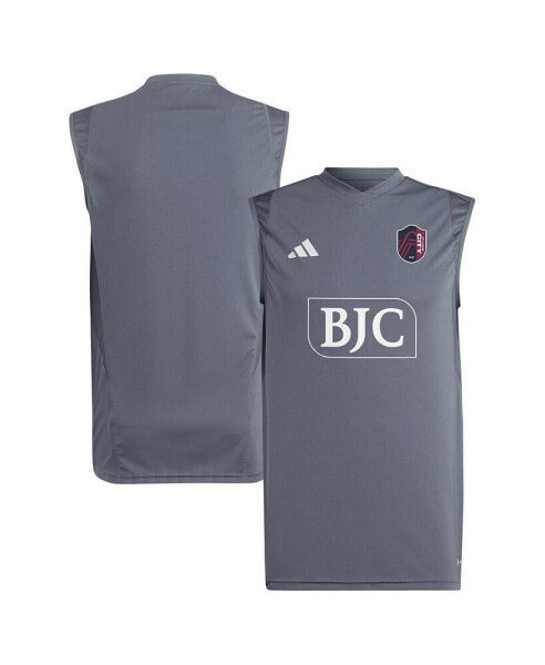 Men's Gray St. Louis City SC 2024 Sleeveless Training Jersey