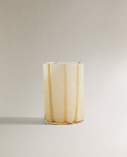 Opaque tall tumbler