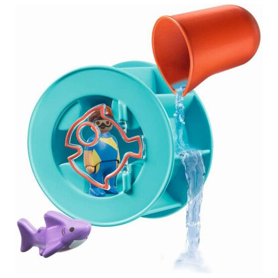 Конструктор Playmobil Water Wheel With Baby Shark.