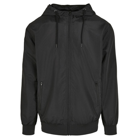 BUILD YOUR BRAND Recycled Windrunner jacket