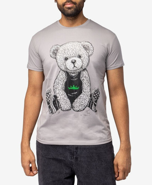 Men's Animal Rhinestone T-shirt