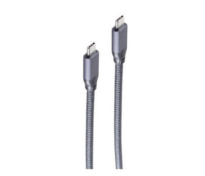 ShiverPeaks BS13-47020 - 1 m - USB C - USB C - USB 3.2 Gen 2 (3.1 Gen 2) - Grey