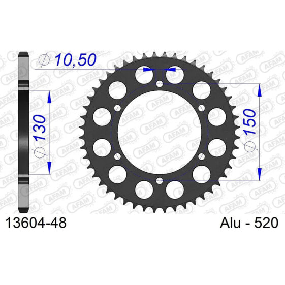 AFAM 13604 Rear Sprocket