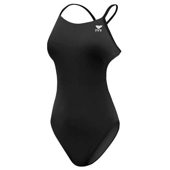 TYR Durafast Elite Cutoutfit Solid Swimsuit