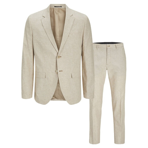 JACK & JONES Riviera Linen Slim Fit Suit