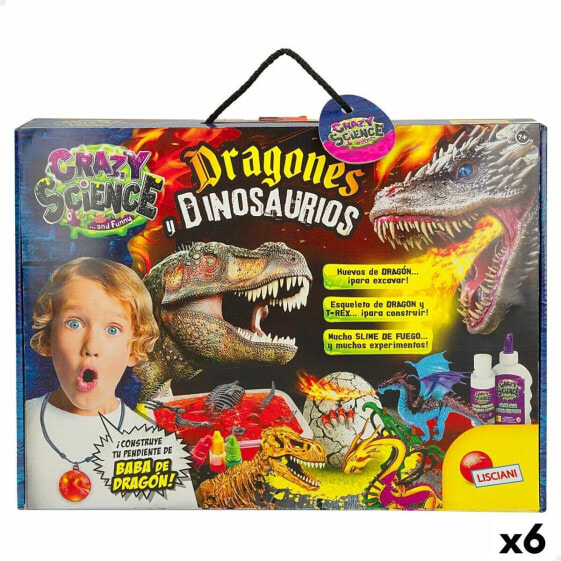 Научная игра Lisciani Dragones y dinosaurios ES (6 штук)