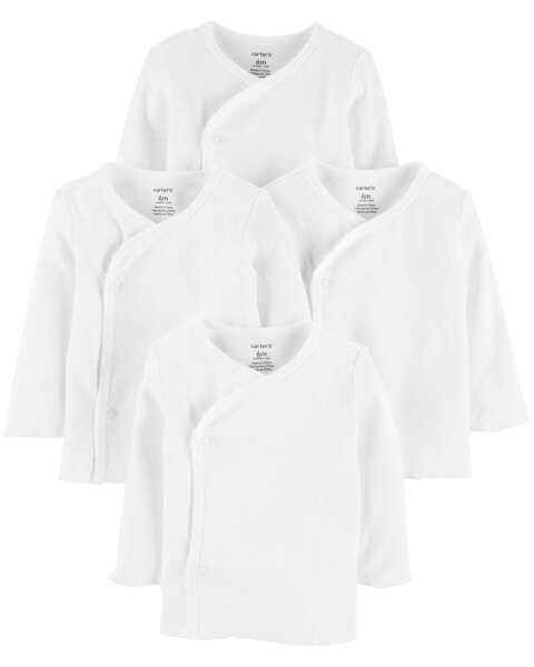 Боди для младенцев Carterʻs Baby 4-Pack Side-Snap Tees