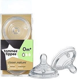 Tommee Tippee Smoczek Silikonowy 0m+ 2 sztuki (TT0006)