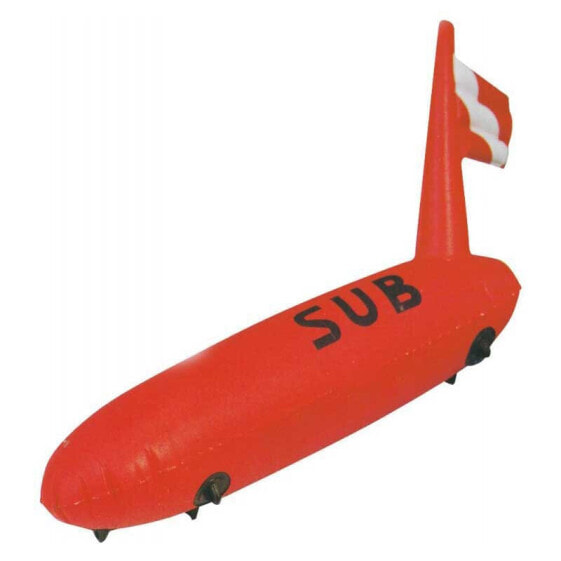 Надувной буй с сигнальным флагом OEM MARINE Torpedo для дайвинга