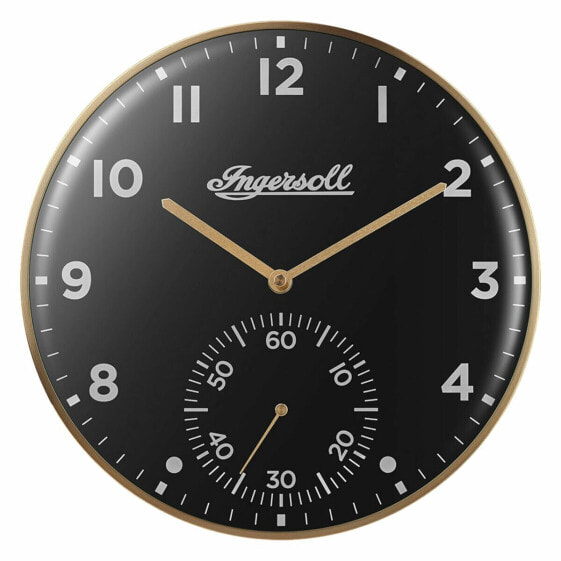 Wall Clock Ingersoll 1892 IC003GB Golden Black