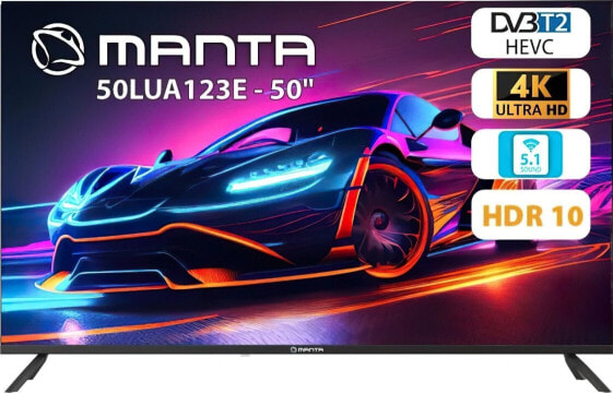 Telewizor Manta 50LUA123E LED 50'' 4K Ultra HD Android