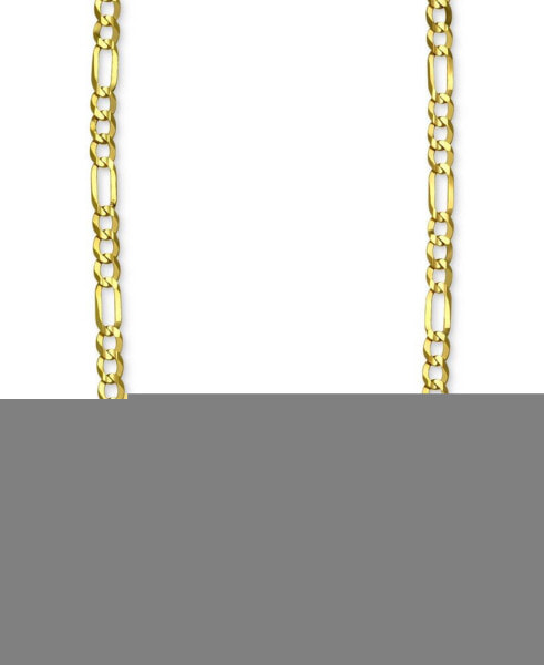 Figaro Link 30" Chain Necklace in 14k Gold
