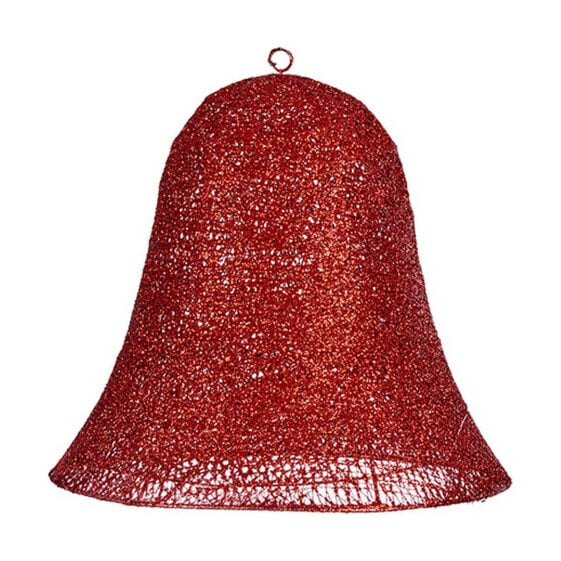 Christmas bauble Red Metal Bell 40 x 37,5 x 40 cm