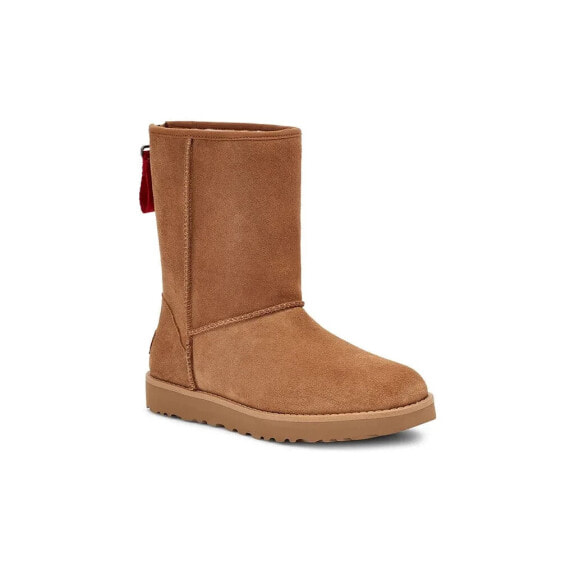 Угги мужские UGG Classic Short Logo Zip Botinki