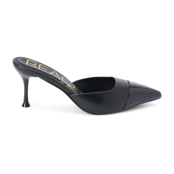 BEACH by Matisse Jo Pointed Toe Mule Pumps Womens Black Dress Casual JO-015