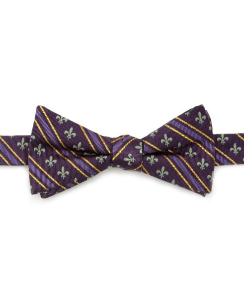 Men's Mardi Gras Stripe Bow Tie