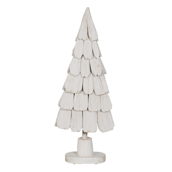 Новогодняя ёлка Белый Древесина павловнии Дерево 38 x 20 x 100 cm