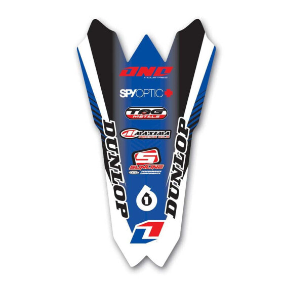 ONE INDUSTRIES Yamaha YZ450F 10-11 Rear Fender Graphics Kit