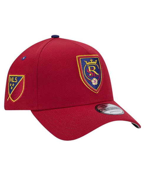 Men's Red Real Salt Lake 2024 Kick Off Collection 9FORTY A-Frame Adjustable Hat