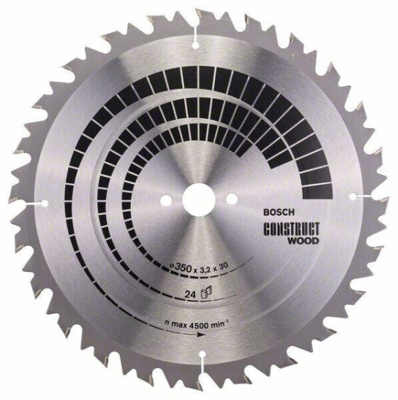 Bosch Kreissägeblatt Construct Wood 350 x 30 x 3,2 mm; 24