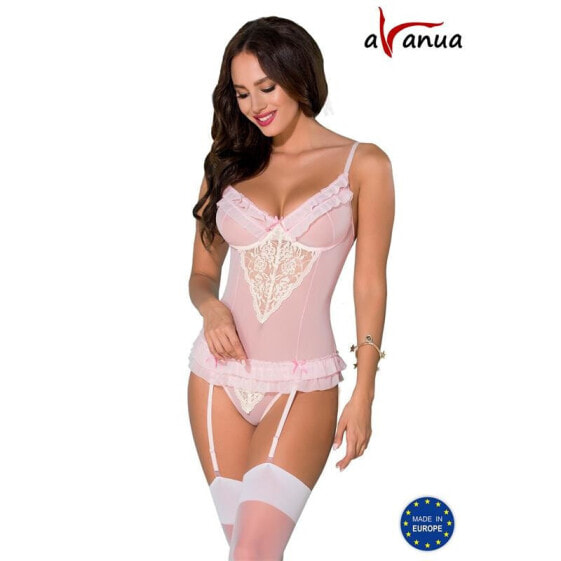 Эротический костюм Avanua Sisi Pink Corset
