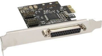 Kontroler InLine PCIe x1 - Port równoległy LPT + 2x RS-232 (76624C)