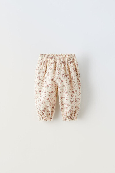 Floral trousers