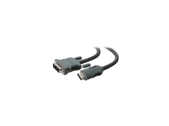 Belkin F2E8242B03 3 ft. Black 1 x HDMI Male to 1 x DVI Male HDMI to DVI Cable Ma