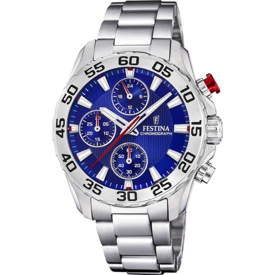 Мужские часы Festina F20457/2 Серебристый