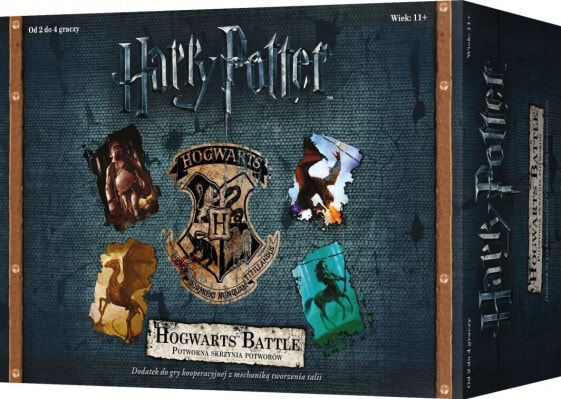 Игра для компаний REBEL Harry Potter: Hogwarts Battle - Потрясающий сундук монстров