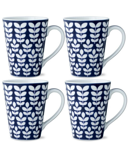 Bluefjord Set of 4 Mugs