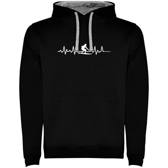 KRUSKIS Surf Heartbeat Two-Colour hoodie