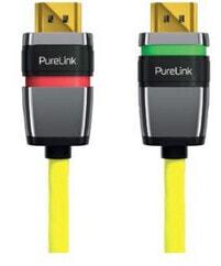 PureLink 1m - 2xHDMI - 1 m - HDMI Type A (Standard) - HDMI Type A (Standard) - 3840 x 2160 pixels - 3D - Yellow