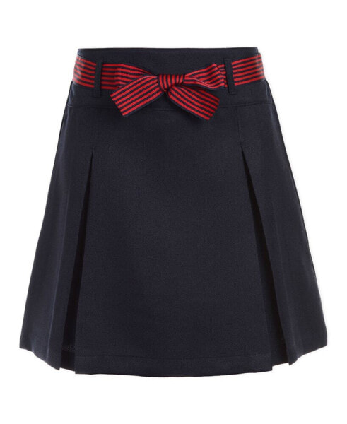 Big Girls Plus-Size Uniform Pleated Scooter Skirt