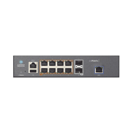 Cambium Networks cnMatrix EX1010-P - Managed - L2/L3 - Gigabit Ethernet (10/100/1000) - Power over Ethernet (PoE) - Rack mounting - 1U