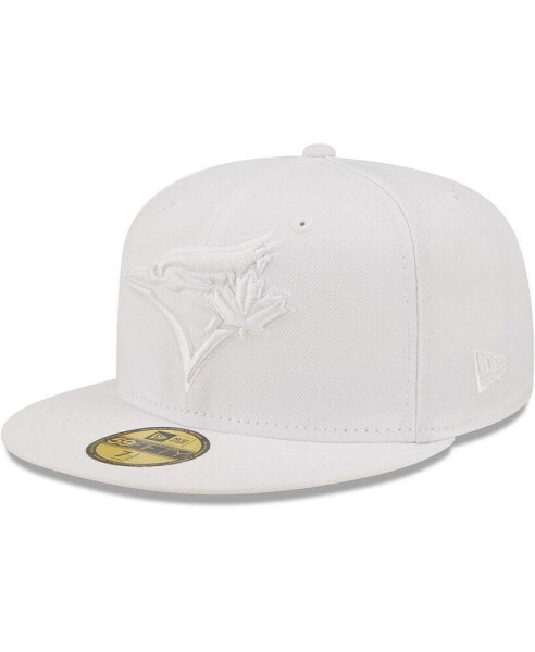 Men's Toronto Blue Jays White on White 59FIFTY Fitted Hat