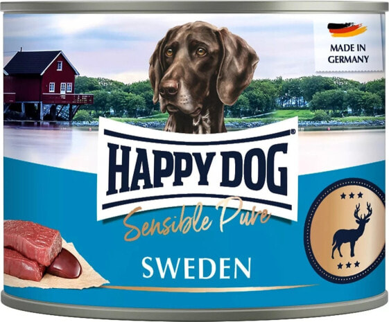 Happy Dog PUSZKA dla psa - Sweden (dziczyzna) 200g