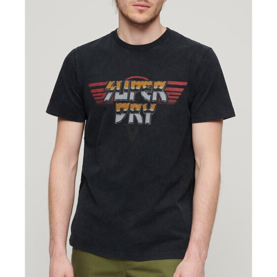 SUPERDRY Rock Graphic Band short sleeve T-shirt