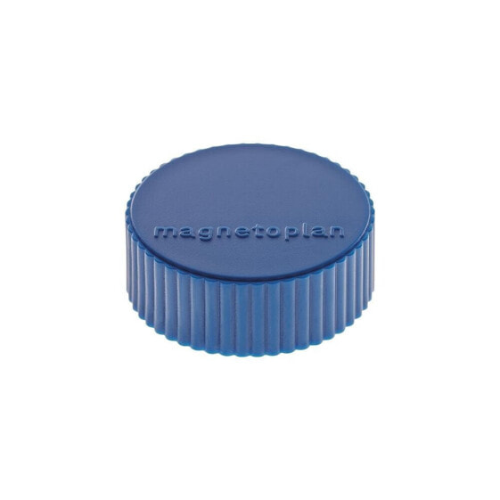 Magnetoplan Magnet Super Ø 34 mm dunkelblau , VE: 10