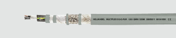 Helukabel 22584 Schleppkettenleitung M-FLEX 512-C 4 G 0.75 mm² Grau 100 m