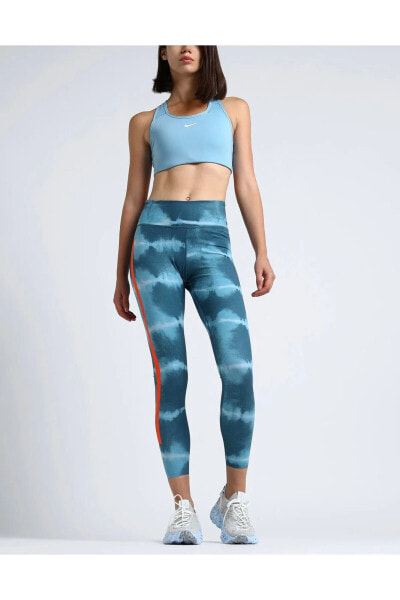 One Luxe Mid-Rise Printed Training Kadın Tayt NDD SPORT