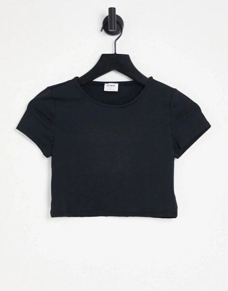 Cotton:On short sleeve tee in black swirl print