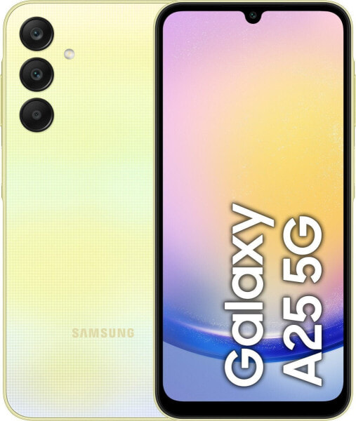 Smartfon Samsung Galaxy A25 5G 8/256GB Żółty (SM-A256BZYHEUB)