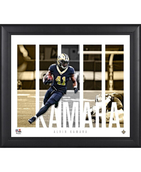 Alvin Kamara New Orleans Saints Framed 15" x 17" Player Panel Collage