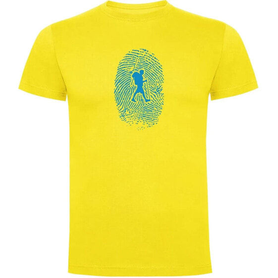 KRUSKIS Hiker Fingerprint short sleeve T-shirt