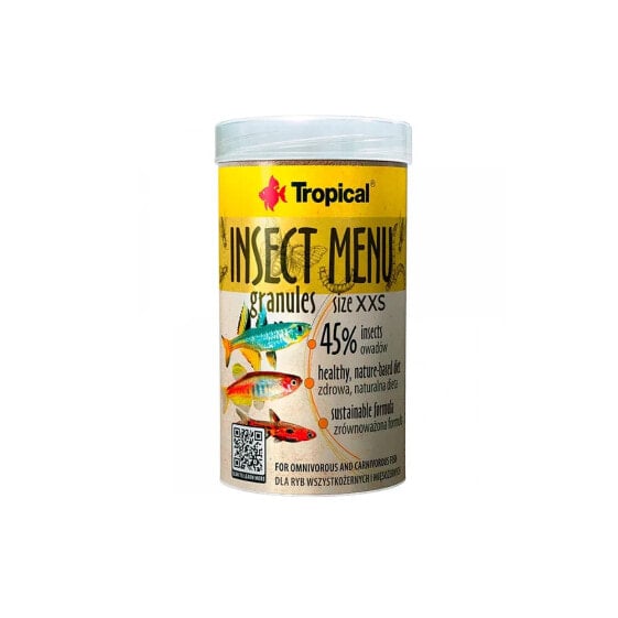 TROPICAL Insect Menu XXS 250ml granulate fish food