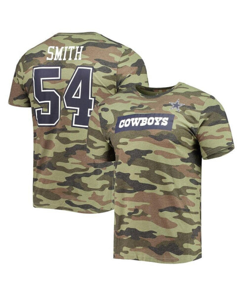 Men's Jaylon Smith Camo Caudron Name and Number T-shirt