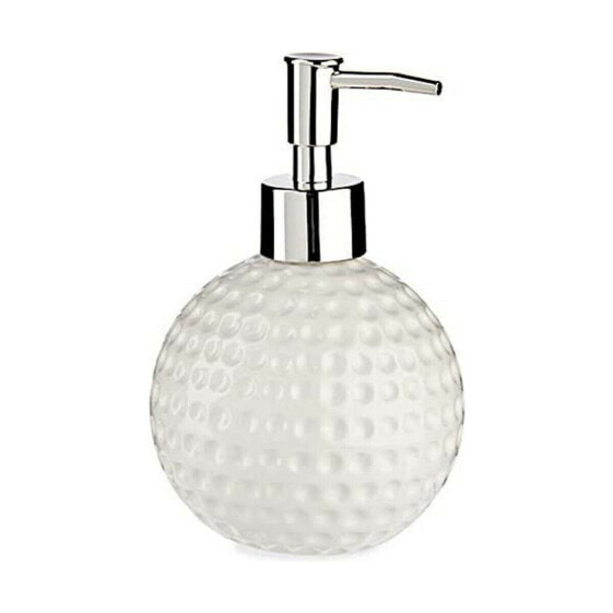 Дозатор мыла Golf Керамика Металл Белый 12 штук (300 ml)